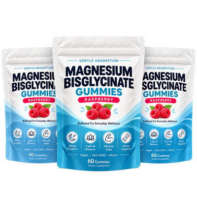 3 Pack I Magnesium Bisglycinate Gummies